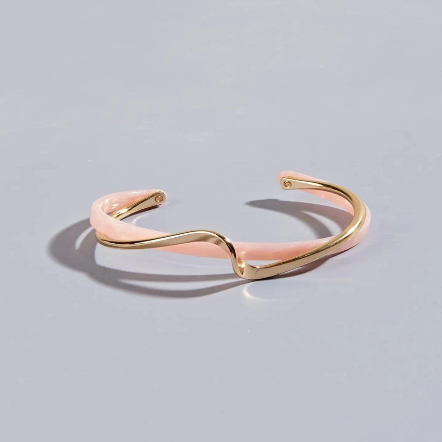 Twist Design Cuff Bangle