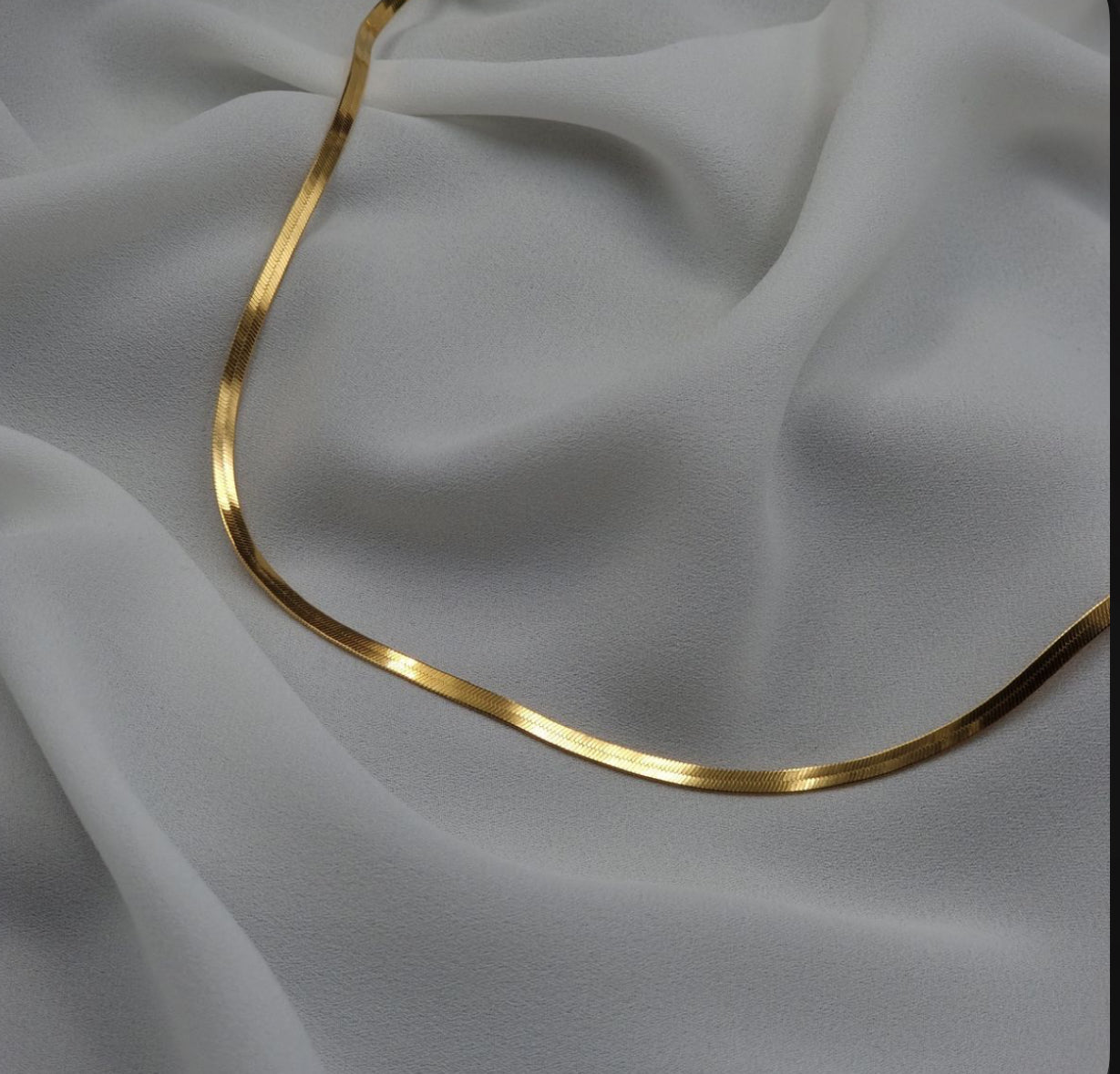 Golden Flat Chain