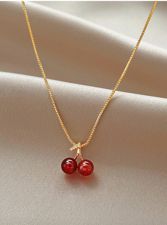 Cherry Charm Necklace