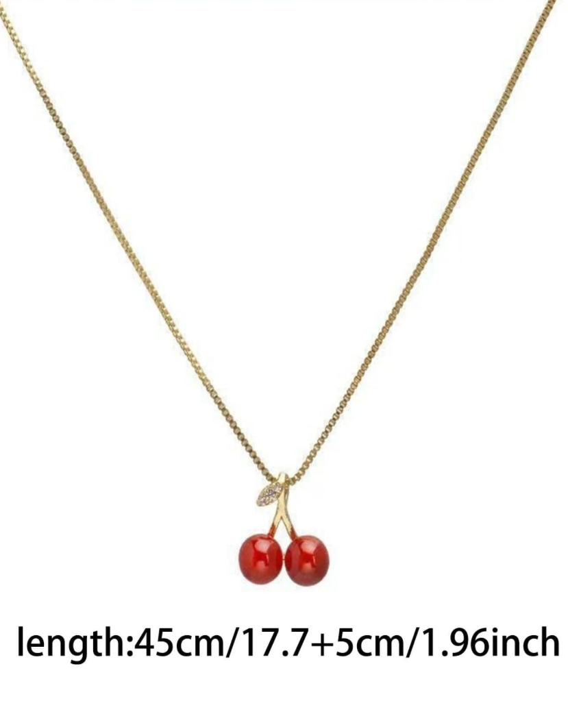 Cherry Charm Necklace