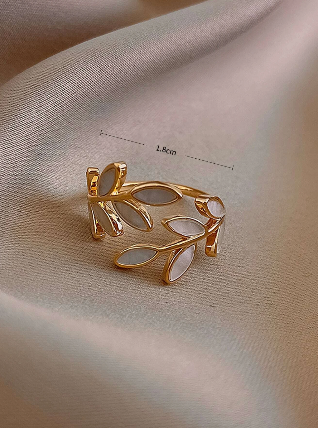 Leaf Cuff Ring